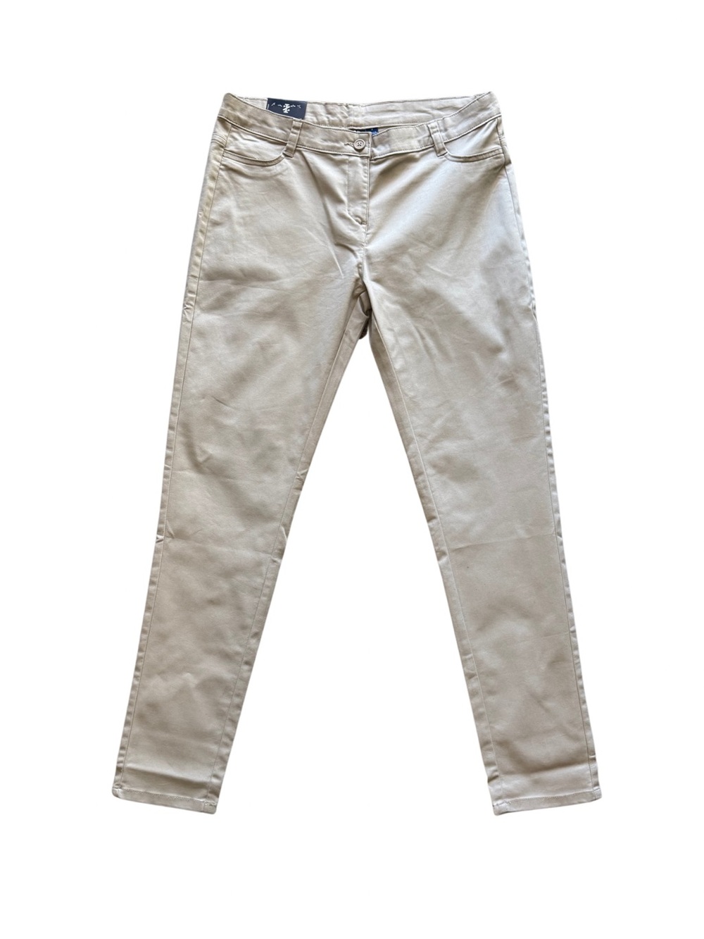 NWT IZOD Khaki Stretch Pants Juniors 9/ Women’s Size 6 Workwear Business Casual